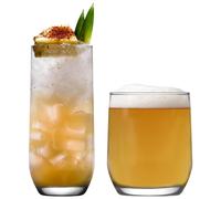 LAV Sude Glassware 12 Piece Set - Clear LAV Clear