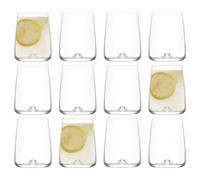 LAV Terra Tumbler Glasses - 360ml - Clear - Pack of 12 LAV Clear