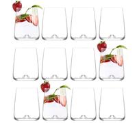 LAV Terra Whiskey Glasses - 475ml - Clear - Pack of 12 LAV Clear