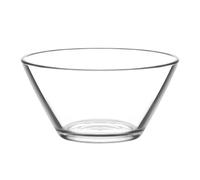 LAV 1x Clear 12cm Vega Glass Serving Bowl - Small Kitchen Pasta Salad Fruit Party Platter Food Dip Snack Dishes Set