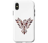 Lava Fire & Flames Phoenix Mythical Bird Rising Born Again Case for iPhone X/XS