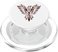 Lava Fire & Flames Phoenix Mythical Bird Rising Born Again PopSockets PopGrip for MagSafe