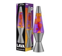 Lava flysclean Original Lamp - 14.5" Purple Sunset - Yellow Wax and Purple Liquid - Home Décor Motion Light - 2635