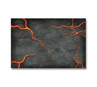 Lava gaming mat (6Ft X 4Ft)