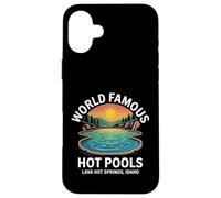 Lava Hot Springs Idaho Hot Pools Case for iPhone 16 Plus