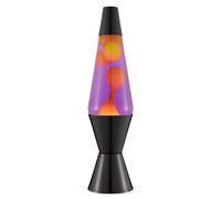 LAVA Lamp - 14.5" Autumn Dusk - The Original Motion Lamp - Yellow and Purple Liquid with Black Base - Item #2323