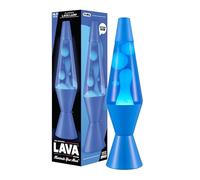 Lava Lamp - 14.5" Cerulean Blue - The Original Motion Lamp - White Lava and Blue Liquid - Item #2362