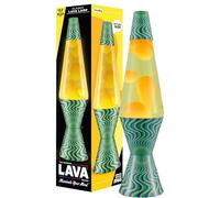 Lava Lamp - 14.5" Spellbinder - The Original Motion Lamp - Orange Lava and Yellow Liquid with Printed Base - Item #2637