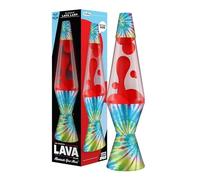 Lava Lamp 2488, Green Wax, Blue Liquid, Decorative Base and Cap, Original 14.5 inch LAVA Motion Lamp to Illuminate Your Mood