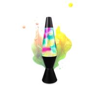 Lava Lamp Black | Lava Lamps for Kids and Lavas Lamps for Adults | Bubble Lamp Big 40 cm | Magma Lamp | Ideal for Meditation | Relaxing Effect | Bedroom, Living Room, Sitting Room Decoration