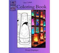 Lava Lamps Coloring book Series: Shop Displays