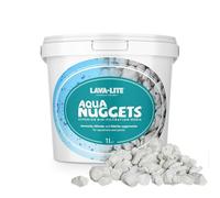 LAVA-LITE Aqua Nuggets - Premium Natural Porous Bio Filter Media for Aquariums & Ponds (1 Litre) High Surface Area For Beneficial Bacteria - ph Neutral, Reusable Filtration Media