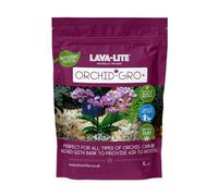 Lava-Lite Orchid Gro+ Orchid Medium for Healthy Blooms and Growth, Specialist Orchid Care Works for All Orchids Available in 1 Ltr or 3 Ltr (3Ltr)