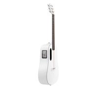 LAVA ME Play Electro-Acoustic Guitar with HILAVA 2.0 System, Smart Guitar with Touchscreen, Lite Guitar Bag, Data Cable, Truss Rod Wrench, Beginner Friendly (36" Sail White)