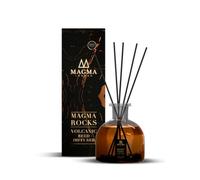 Lava Stone Reed Diffuser - Volcanic Rocks Reed Essential Oils Diffuser - Home Fragrance - Long Lasting Organic Aroma Stones by Magma London (Smokey Velvet (Rock Reed Diffuser))