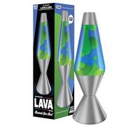 Lava The Original Lamp - 16.3" Emerald Tide - Classic Liquid Motion Lamp - Yellow Wax and Blue Liquid - Item #5139 (Amazon Exclusive)