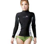 Lavacore Long Sleeve Thermal T-shirt Black XLW Woman