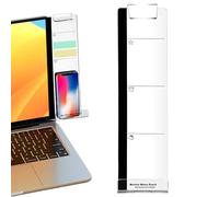 Lavagna Per Note Adesive - Pannello Laterale Trasparente in Acrilico per Computer, Organizzatore Messaggi Per E Scrivania Con Adesivo Per Casa, Computer E Portatile