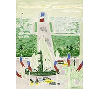Lavailles Kunstdruck auf Leinwand, Motiv Französische Eisenbahn Reise Paris