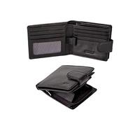 Lavalen Soft Leather Wallets for Men UK - RFID Blocking - Stylish Mens Wallet with Coin Pocket Everyday Use - Holds Bills, Credit Cards, Coins - Leather Craftsmanship - Gifts for Men.