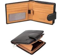 Lavalen Wallet for Men UK Genuine Leather RFID Mens Wallet Coin Pocket