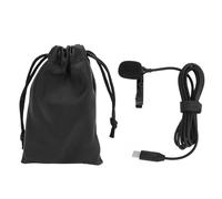 Lavalier Anti Interference USB-C Microphone for Live Streaming, Video Creation, Outdoor Interview, For Ace Pro Omnidirectional Android Type-C Device Clip on Lapel Mic 59.1in