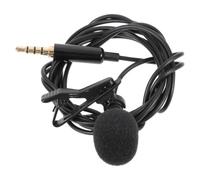 Lavalier Lapel Microphone 3.5mm High Sensitivity Recording Mic | Omnidirectional Pickup, Aps Sponge Clip Design, for Zoom Calls, Live Broadcast Rooms, Teachers and Creators