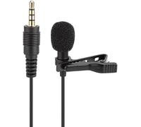 Lavalier Lapel Microphone,Omnidirectional Condenser Wired Clip On Lav Mic for Live on Stage,Microphone Jack 3.5 mm Lapel MicroPhone Tie Clip Voice Amplifier microphone for Android and Windows Devices