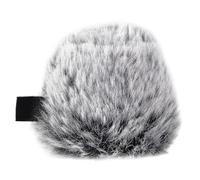 Lavalier Mic Furry Windscreen, Wind Noise Reduction Muff For Outdoor Interviews And Field Recordings