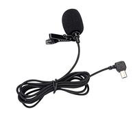 Lavalier microphone, 1.5M omnidirectional handsfree Lavalier clip on lapel microphone clip on microphone for SJCAM SJ6 SJ7 SJ360 Action Camera