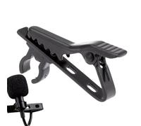 Lavalier Microphone Clip - 10X Small Microphone Clamp On Shirt, Metal Lapel Mic Clip,Wireless Lavalier Microphone Clip Lapel Tie Microphone Clamp Holder for Recording Video Conferencing