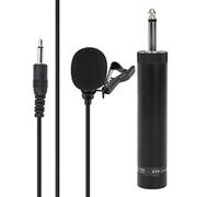 Lavalier Microphone, Clip On Microphone Omnidirectional Condenser Mic Mini Microphone Lapel Saxophone Wired Professional Musical Instrument Accessories for Interview, Studio,