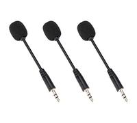 Lavalier Microphone,Mini Lapel Microphone 3.5mm Jack Computer Mic Hands-free Clip-on Mic with Sponge Cover & 1.5m Cable,for Phone Computer
