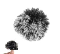 Lavalier Wind Muff, Mic Furry Windscreen, 5.5 X 5.5 X 2cm / 2.2 X 2.2 X 0.8inch Lavalier Wind Screen Microphone Microphone Cover