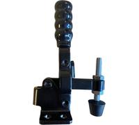 LavaLock BBQ Lid LL-12050 Full Black Handle Vertical smoker Door Clamp 200 lb. Latch