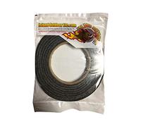 LavaLock Self Stick BBQ Gasket High Temp Smoker Gasket Charcoal Grill Seal 6 ft x 1/8 x 1/2w Self Stick Grey