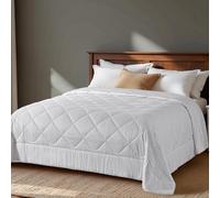 LAVANCE 100% Viscose Made from Bamboo Comforter King Size Lightweight Silky Down Alternative Duvet Insert Soft Cooling Summer Comforter - White, 90x106 Inches