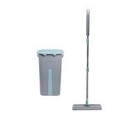 Lavandis New Unique Microfiber Slim Scratch Cleaning squeeze Mop with Bucket and 2 Refills Smart Sl ompact Size Mop, Stainless Handlee Laundry Scent Booster