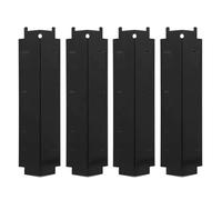 LAVAS 4pcs Grill Heat Tents Stainless Steel Heat Plate Shield Fit For Charbroil Grill Replacement Parts Gas Grill Heat Plates