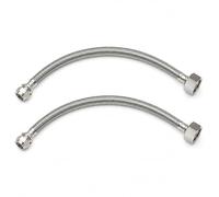 LavaTap 15 mm x 3/4 Inch Flexi Tap Connector 500 mm Flexible Hose Pipe for Outdoor Tap Plumbing and Water Supply Installation