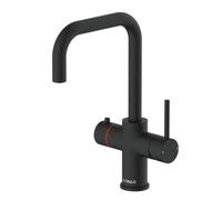 LavaTap 3 in 1 Boiling Water Tap D Neck Black Kitchen Mixer Tap 3 Way Kitchen Sink Tap Instant Hot Water Tap Compatible with Under Sink Tank