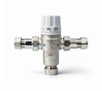 Lavatap Compact 15mm Thermostatic Mixing Valve Tmv2/3 Wras Approved