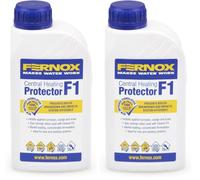 LavaTap - Fernox F1 Central Heating Inhibitor 500 ml - Inhibitor for Central Heating Systems, Radiator Inhibitor for Rust and Limescale, Improves Flow, Reduces Noise and Heating Bills (Pack of 2)