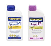 LavaTap - Fernox F1 F8 Central Heating Treatment Pack - Central Heating Inhibitor Kit - Remove and Prevent Rust, Scale, Sludge and Corrosion - Radiator Flush and Inhibitor for Central Heating Systems