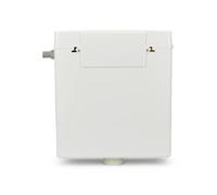 LavaTap FlushDaddy Concealed Cistern, Compact Dual Flush Toilet Cistern | For Back to Wall and Wall Hung Pans, Slimline ABS, 6L 3L, Side Entry Fill Valve, Button and Pipe Included, WRAS Approved