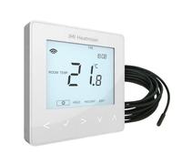 LavaTap - Heatmiser NeoStat-e V3 Smart Thermostat White WiFi Programmable Thermostat for Electric Underfloor Heating Digital Room Thermostat Smart Home Temperature Controller