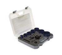 LavaTap Pitbull 12Pc Bi Metal Holesaw Kit 22 To 57mm Plumbers Set