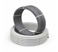 LavaTap Polybutylene Barrier Pipe 15mm x 25m Coil PB Pipe for Central Heating Plumbing and Underfloor Heating Systems