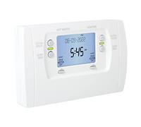 LavaTap Pro Controls 7 Day 2 Channel Heating Programmer Direct Replacement for Honeywell ST9400C Heating Hot Water Control Compatible with Honeywell ST699 ST799 ST7100, White