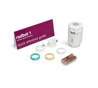 LavaTap Radbot 1 Smart Radiator Thermostat, Intelligent TRV No WiFi Needed | Learns Room Use and Pre Heats, Frost Protection, No App, Wiring or Plumbing, For Gas, Oil and Heat Pump Wet Systems